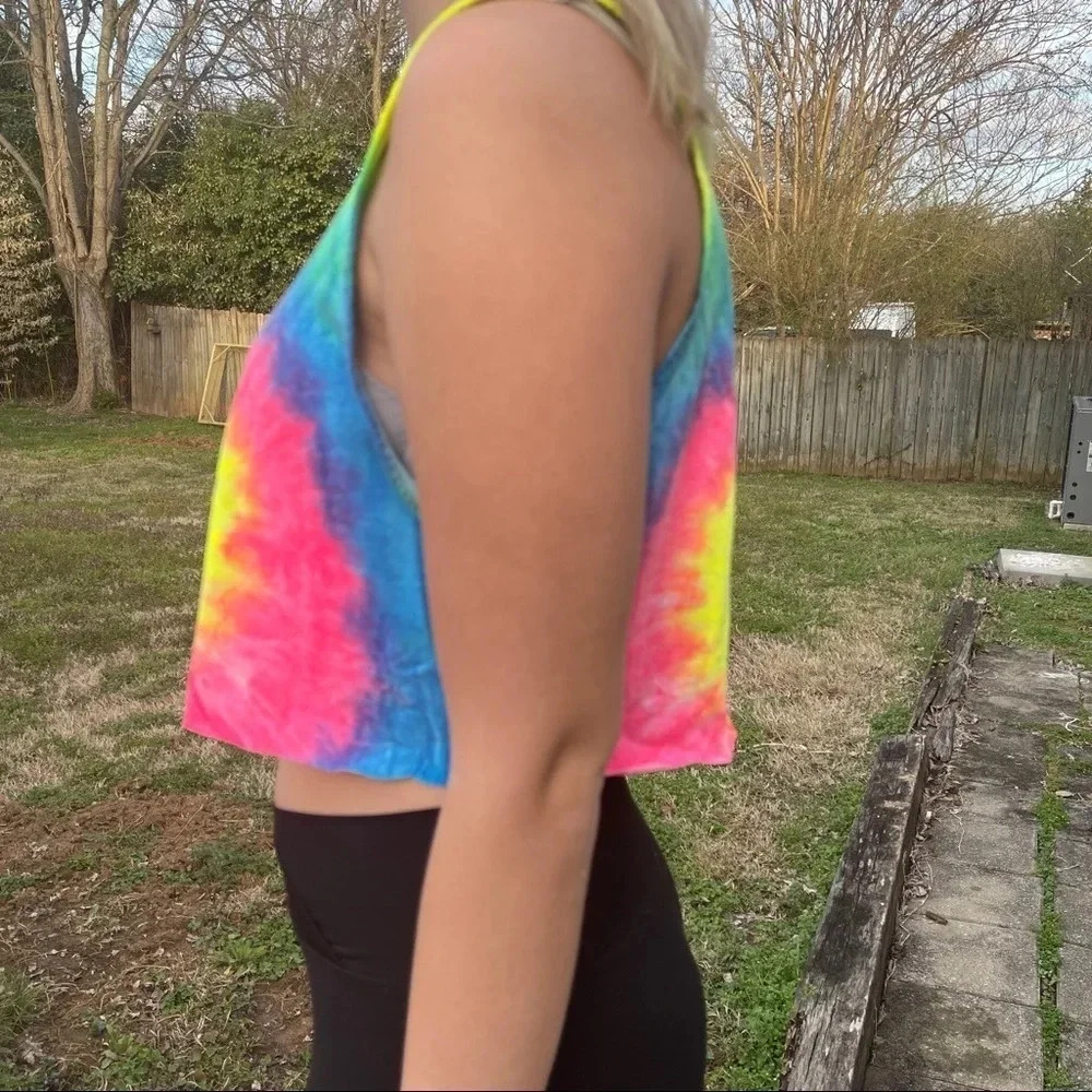 Tie dye crop top - Picture 2 of 10